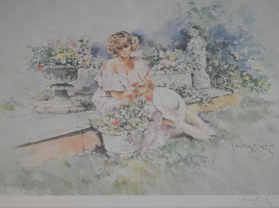 Lot 388 - Three signed Gordon King prints