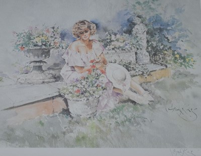 Lot 388 - Three signed Gordon King prints