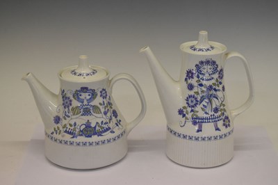 Lot 503 - Norwegian Figgjo Turi Design 'Lotte' pattern coffee and tea wares