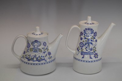 Lot 503 - Norwegian Figgjo Turi Design 'Lotte' pattern coffee and tea wares