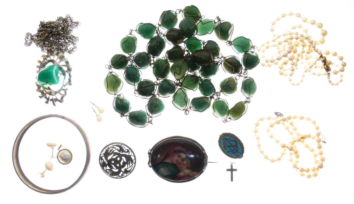 Lot 54 - Small quantity of jewellery