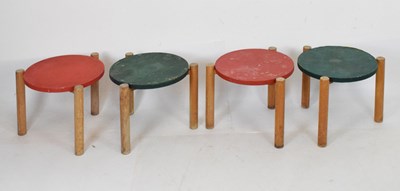 Lot 442 - Four late 20th Century low tables