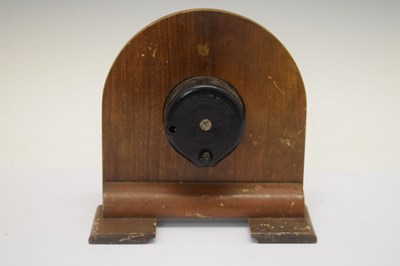 Lot 433 - Smiths electric mantel clock and three mid 20th Century mantel clocks