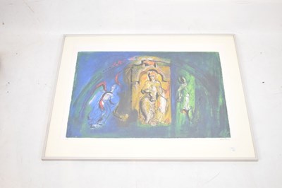 Lot 400 - John Piper (1903-92) - Screenprint in colours, ‘Donzy-le-Pré