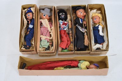 Lot 272 - Pelham Puppets - Six boxed puppets