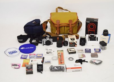 Lot 209 - Billingham camera bag, plus accessories