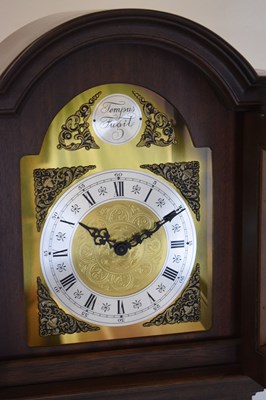 Lot 435 - Reproduction grandmother clock