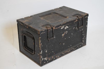 Lot 103 - Two metal munitions chests