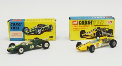 Lot 235 - Corgi Toys - Two boxed diecast model vehicles