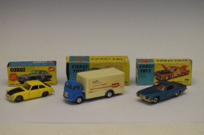 Lot 234 - Corgi Toys - Three boxed diecast model vehicles