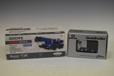 Lot 252 - Tekno and Grove GMK 1:50 scale models