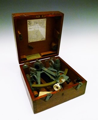 Lot 203 - Mid 20th Century Hughes sextant