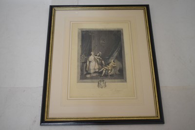 Lot 451 - Four early 20th Century French engravings
