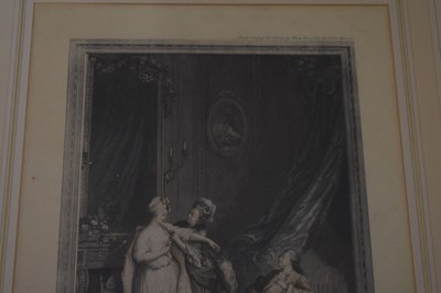 Lot 451 - Four early 20th Century French engravings