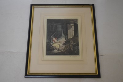 Lot 451 - Four early 20th Century French engravings