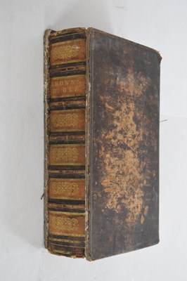 Lot 119 - Brown, Rev. John - 'The Most Superb Folio and Self-Interpreting Bible' - January 26th 1813
