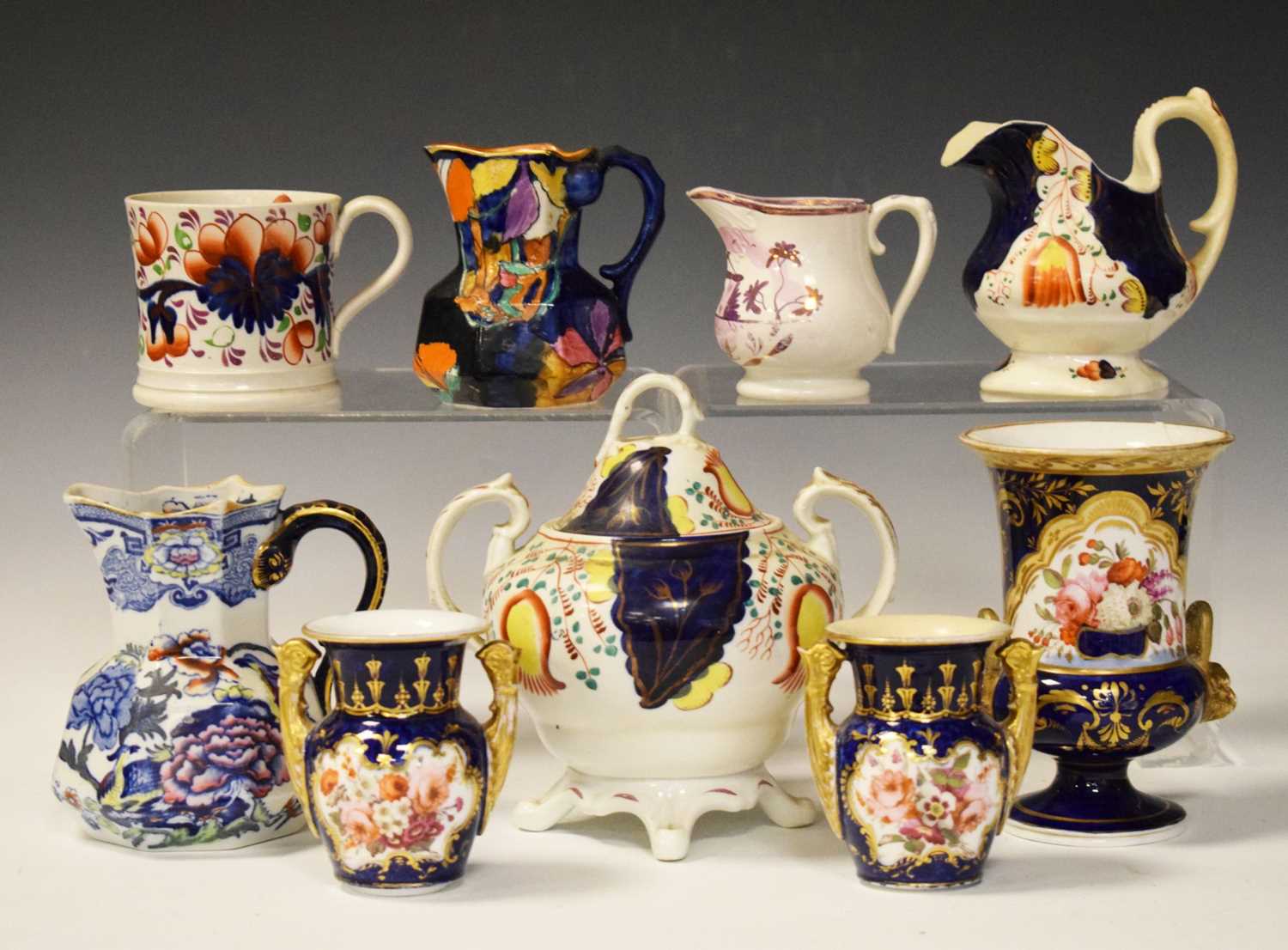 Lot 269 - Group of 19th Century ceramics