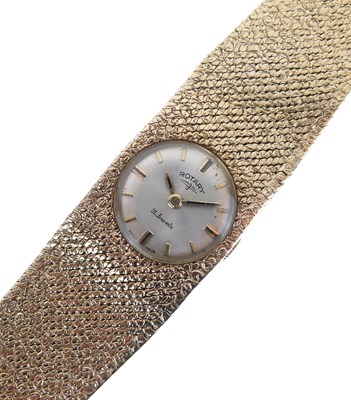 Lot 59 - Rotary - Lady's 9ct gold bracelet watch