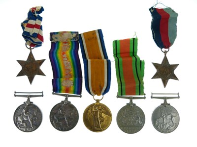 Lot 96 - First and Second World War medals