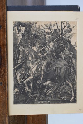 Lot 378 - After Albrecht Durer, (1471-1528) - 'Knight, Death and the Devil'