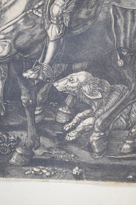 Lot 378 - After Albrecht Durer, (1471-1528) - 'Knight, Death and the Devil'