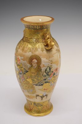 Lot 354 - Good quality Japanese Satsuma vase