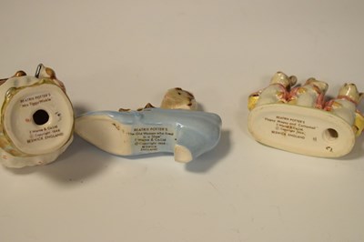 Lot 279 - Twelve Beswick Beatrix Potter figures