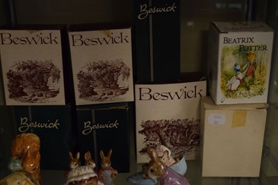 Lot 279 - Twelve Beswick Beatrix Potter figures