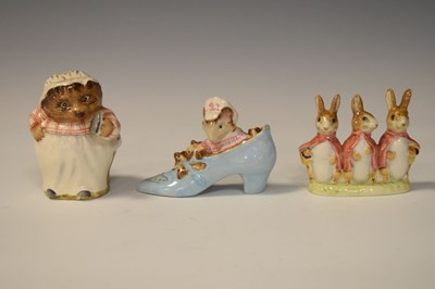 Lot 279 - Twelve Beswick Beatrix Potter figures