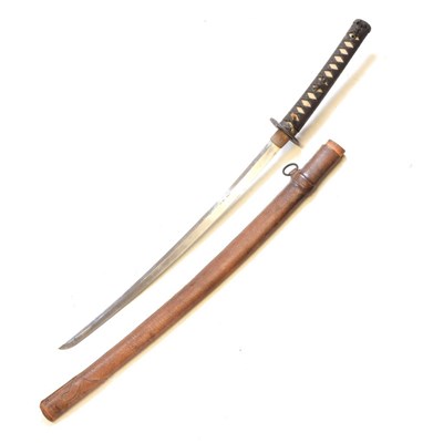 Lot 308 - A Japanese sword, Katana, 56.5cm