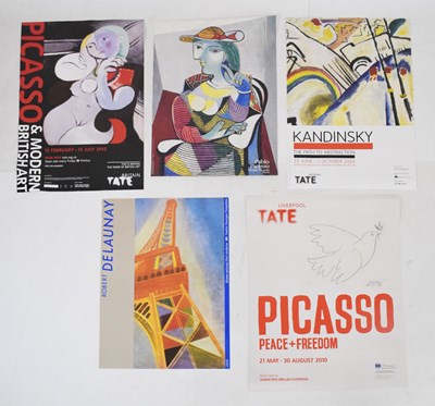 Lot 149 - Five art exhibition poster and a quantity of poster prints