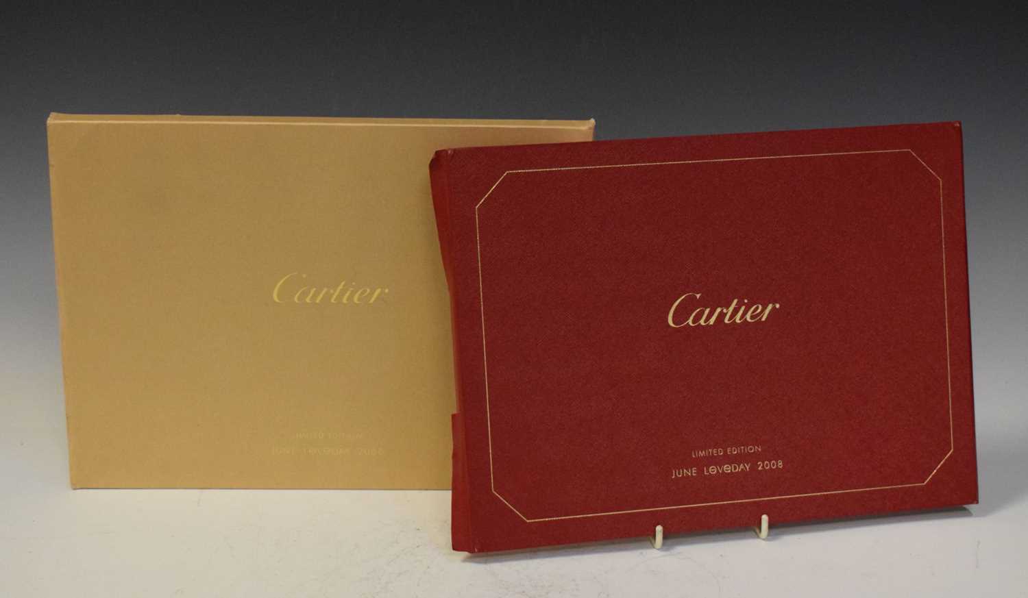 Lot 110 Cartier Limited edition June Loveday 2008