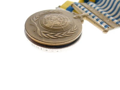 Lot 99 - Queen Elizabeth II Korea Medal, together with a UN Korea Medal