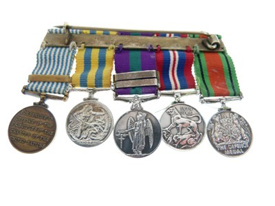 Lot 97 - Group of British Miniature medals
