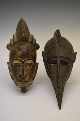 Lot 185 - Ethnographica - African tribal 'Kpelie' mask, Senufo, Ivory Coast