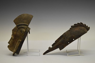 Lot 185 - Ethnographica - African tribal 'Kpelie' mask, Senufo, Ivory Coast