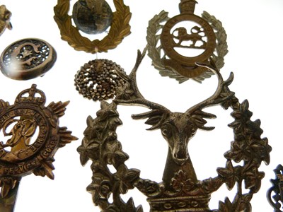 Lot 158 - Quantity of military cap badges