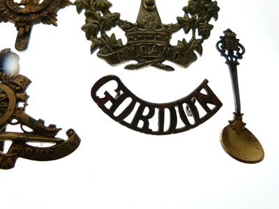 Lot 158 - Quantity of military cap badges