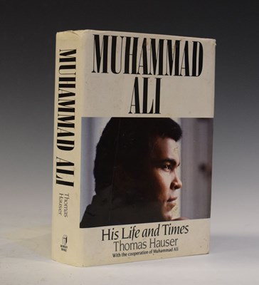 Lot 127 - Hauser, Thomas - 'Muhammad Ali, His Life & Times'