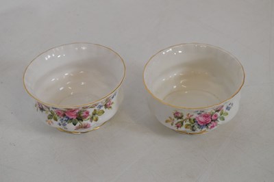 Lot 305 - Extensive Royal Albert 'Moss Rose' pattern dinner service