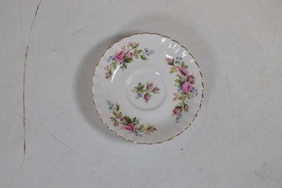 Lot 305 - Extensive Royal Albert 'Moss Rose' pattern dinner service