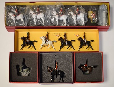 Lot 247 - Britains - Five boxed military sets to include; The Hollow Cast Collection