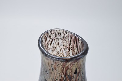 Lot 477 - Norman Stuart Clarke - Two 'Winterwood' studio glass vases