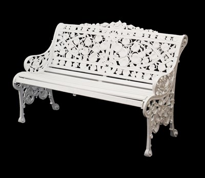 Lot 604 - ‘Nasturtium’ pattern, garden bench