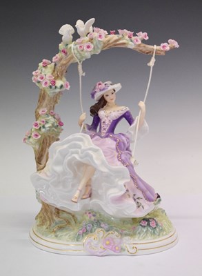 Lot 348 - Royal Worcester Limited Edition 'Summer's Dream`' sculpted by Valeries Annand