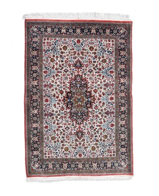 Lot 473 - Middle Eastern silk rug