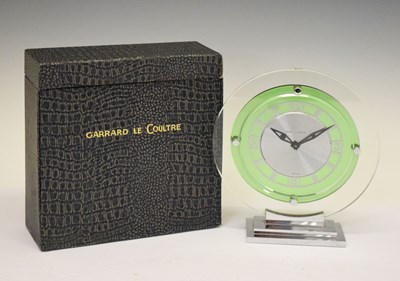 Lot 460 - Garrard Le Coultre Art Deco mantel clock