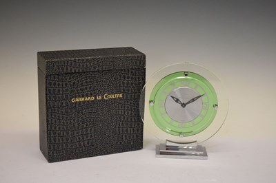 Lot 460 - Garrard Le Coultre Art Deco mantel clock