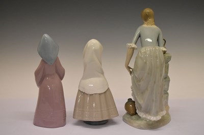 Lot 326 - Quantity of Nao porcelain figures, and Lladro figure