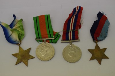 Lot 279 - Two Second World War Medal Groups etc.